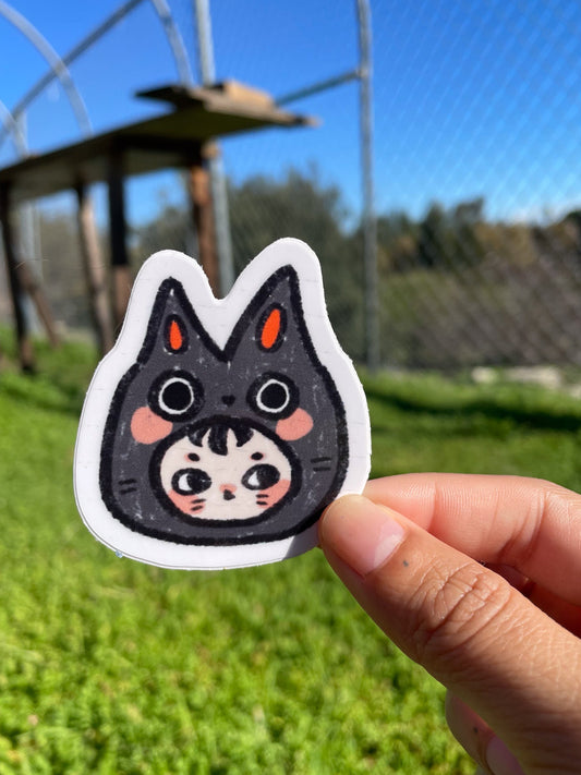 Black Kitty Cat Hat