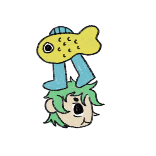 Fishy on Head
